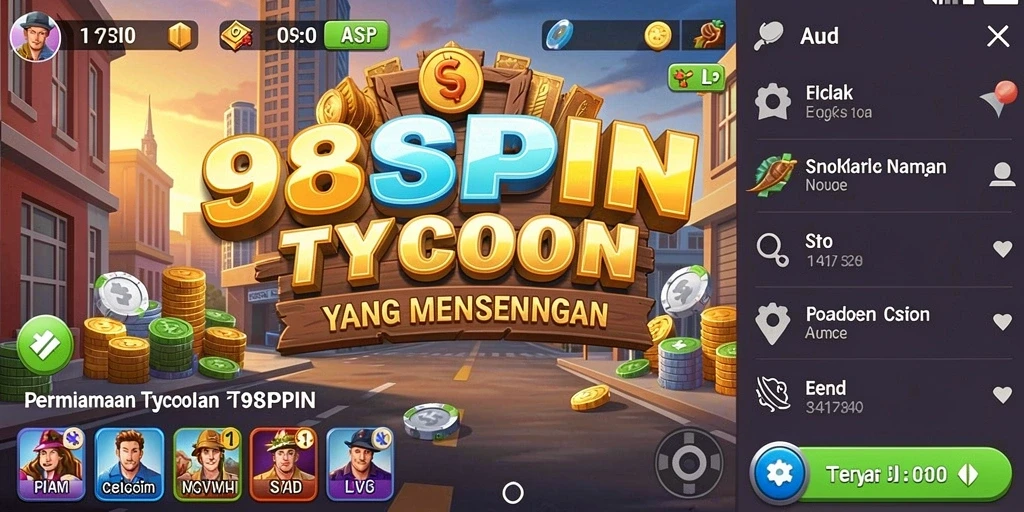 Tampilan screenshot permainan Tycoon yang seru dan menarik.