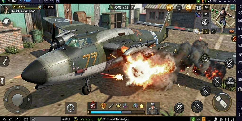 Tampilan utama gameplay F7F7 yang mendebarkan dan menantang.