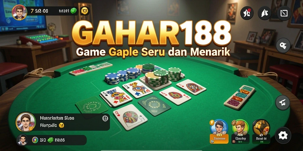 Tampilan gameplay GAHAR188 yang seru dan interaktif.