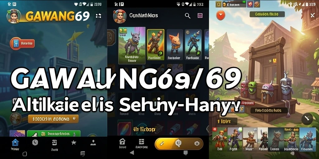 Tampilan antarmuka GAWANG69 yang user-friendly dan intuitif.