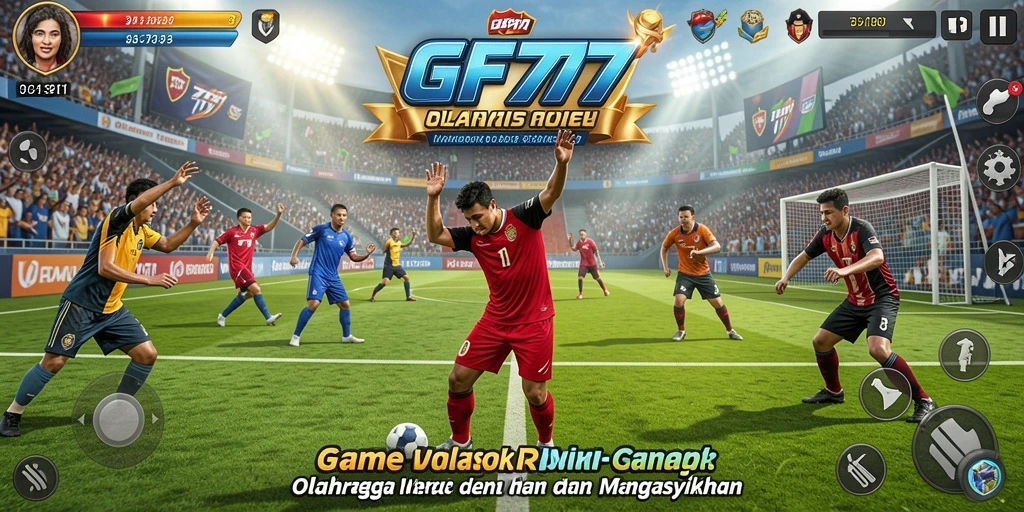 Tampilan gameplay GF777 yang menarik dengan berbagai mode olahraga.