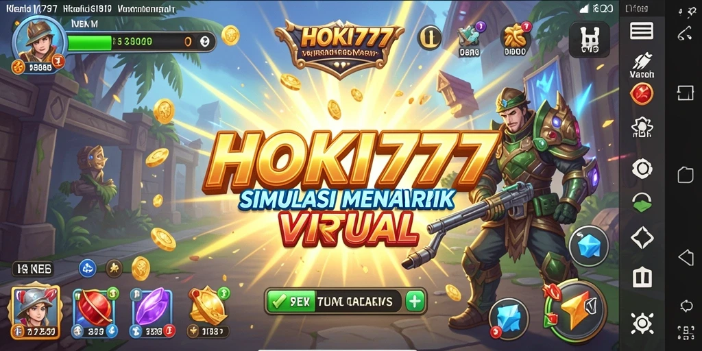 Tampilan gameplay HOKI777 yang menarik dan interaktif.