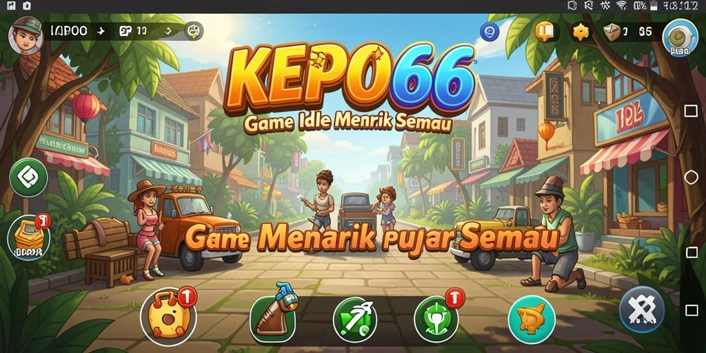 Tampilan gameplay KEPO66 yang menarik dan menawan.