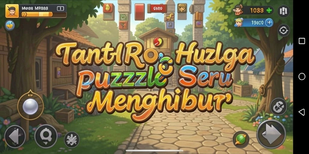Tampilan gameplay MR888 yang menampilkan tantangan puzzle seru.