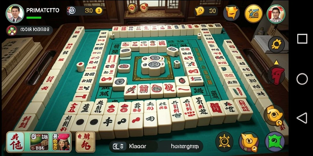 Screenshot gameplay PRIMATOTO yang menampilkan tantangan Mahjong seru.