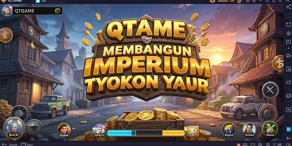 Tampilan gameplay QTGAME yang menarik dan mendalam di dunia Tycoon.