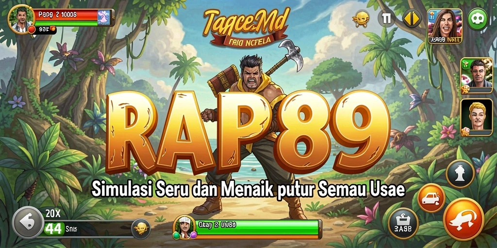 Tampilan menarik dari gameplay <strong>RAP89</strong> yang penuh warna dan interaksi.