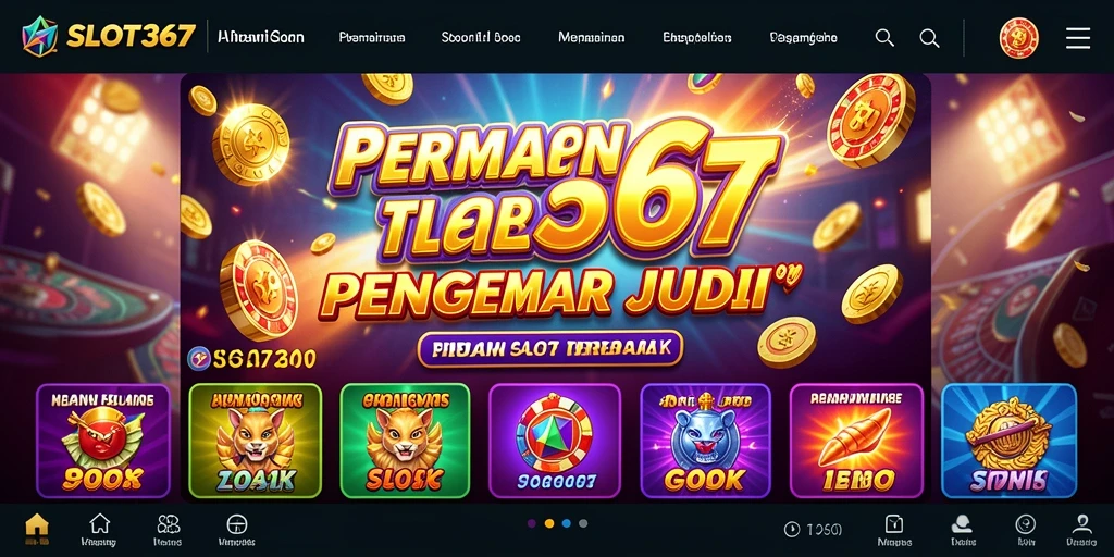 Tampilan gameplay menarik dari SLOT367 dengan efek visual menawan.