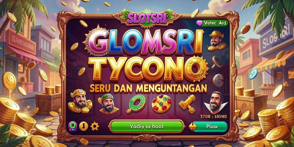 Screenshot gameplay SLOTSRI menampilkan fitur menarik dan keseruan bermain Tycoon.
