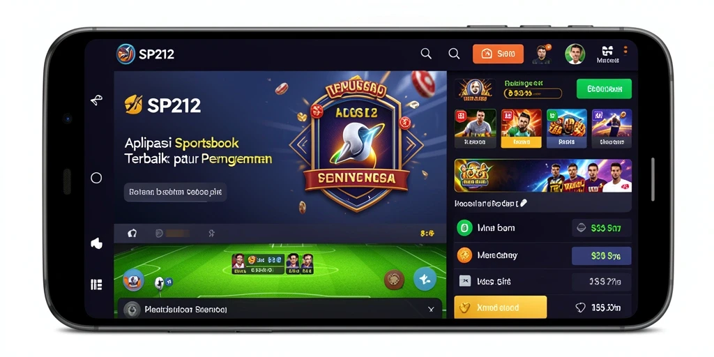 Screenshot gameplay SP212 dengan tampilan taruhan yang menarik.