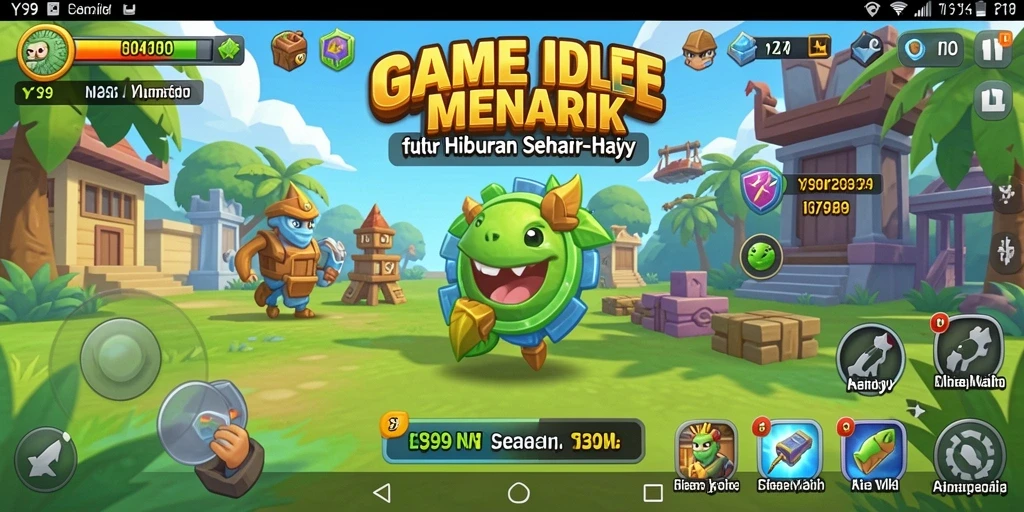 Tampilan gameplay Y89 yang menarik dan penuh warna.